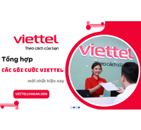 Tổng hợp các gói cước Viettel mới nhất hiện nay